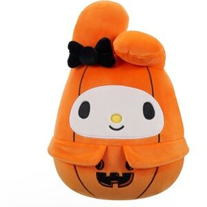 NWT Squishmallows Official 8 inch Hello Kitty My Melody Pumpkin